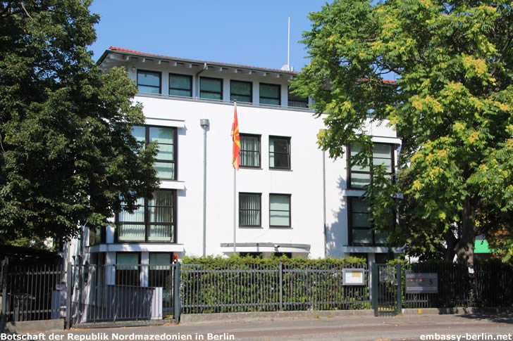 Botschaft der Republik Nordmazedonien in Berlin